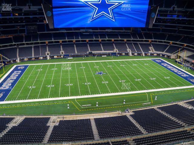 Seating view for AT&T Stadium Section Star Suite 638