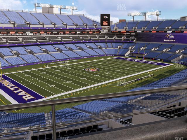 Seating view for M&T Bank Stadium Section Suite 450