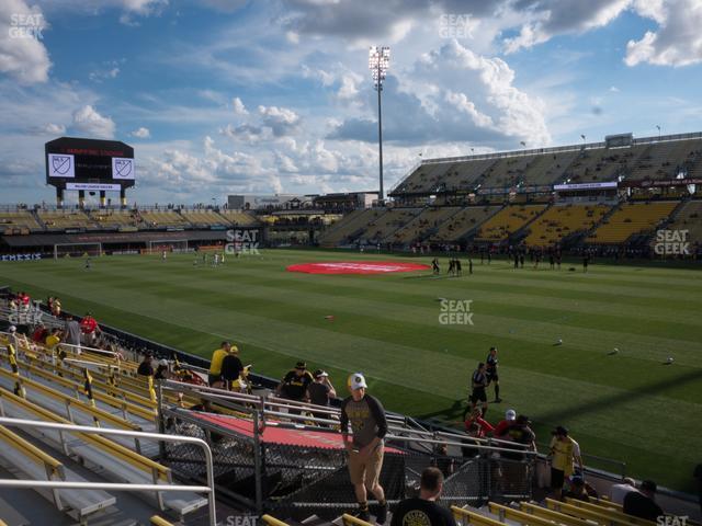 Seating view for Historic Crew Stadium Section 101 Supporters