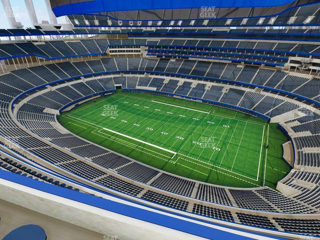 Seating view for SoFi Stadium Section 419