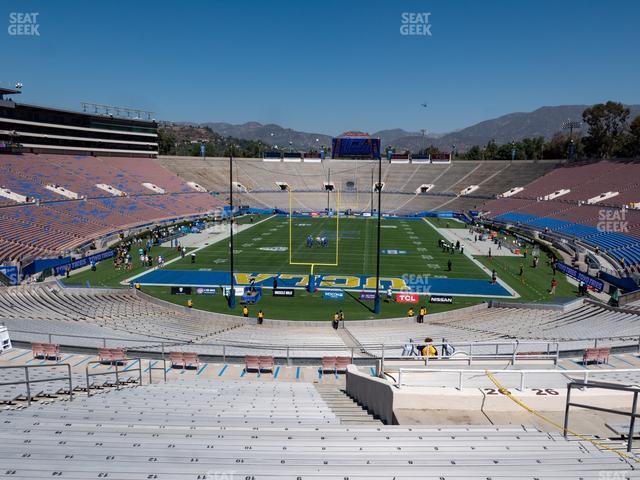 Seating view for Rose Bowl Stadium Section Upper 26