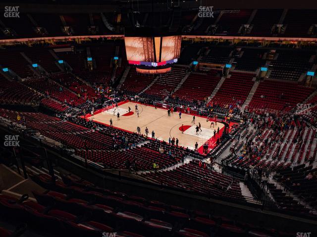 Seating view for Moda Center Section 315