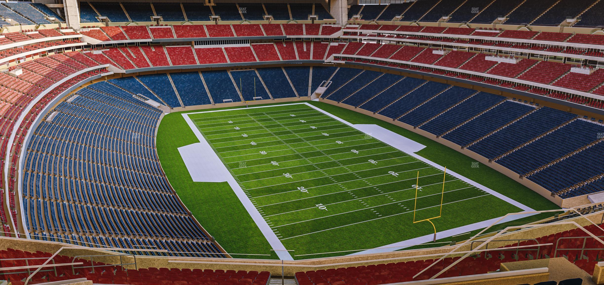 Seating view for NRG Stadium Section 651