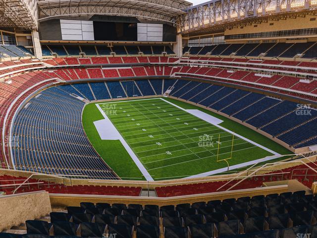 Seating view for NRG Stadium Section 651