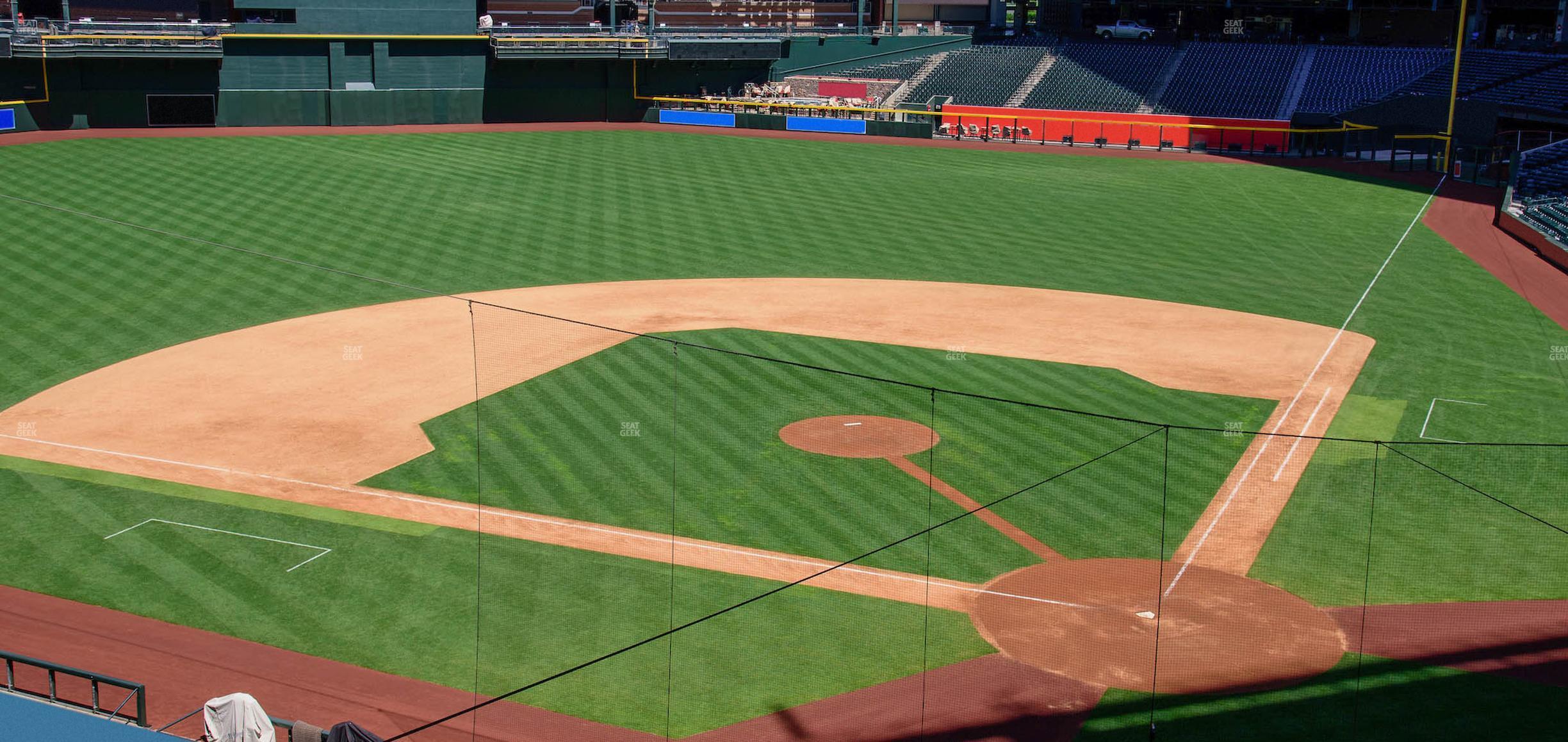 Seating view for Chase Field Section 210 H