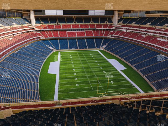 Seating view for NRG Stadium Section 749