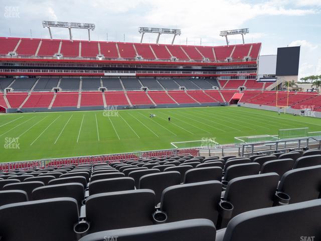 Seating view for Raymond James Stadium Section 209