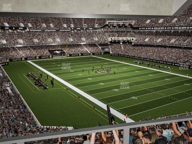 Seating view for Caesars Superdome Section Suite 309