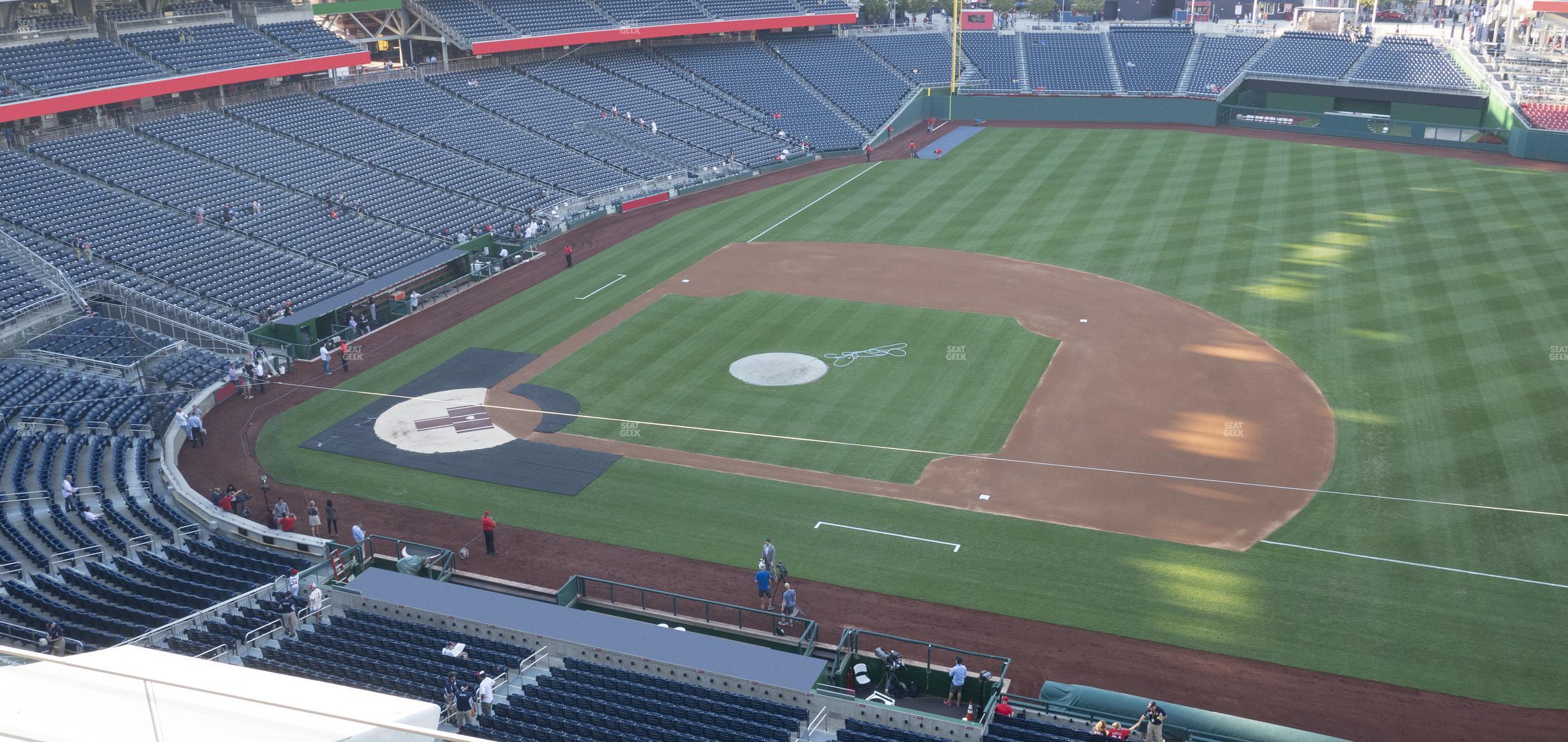 Seating view for Nationals Park Section 320