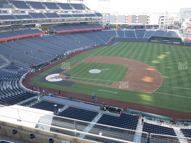 Seating view for Nationals Park Section 320