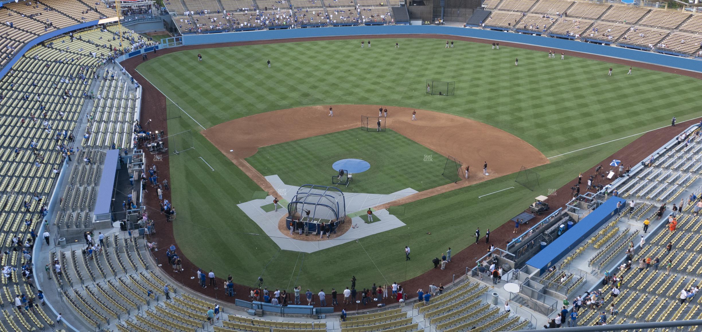 Seating view for Dodger Stadium Section 4 Td