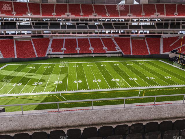 Seating view for Mercedes-Benz Stadium Section Club 238