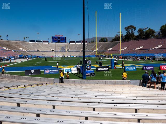 Seating view for Rose Bowl Stadium Section Lower 25