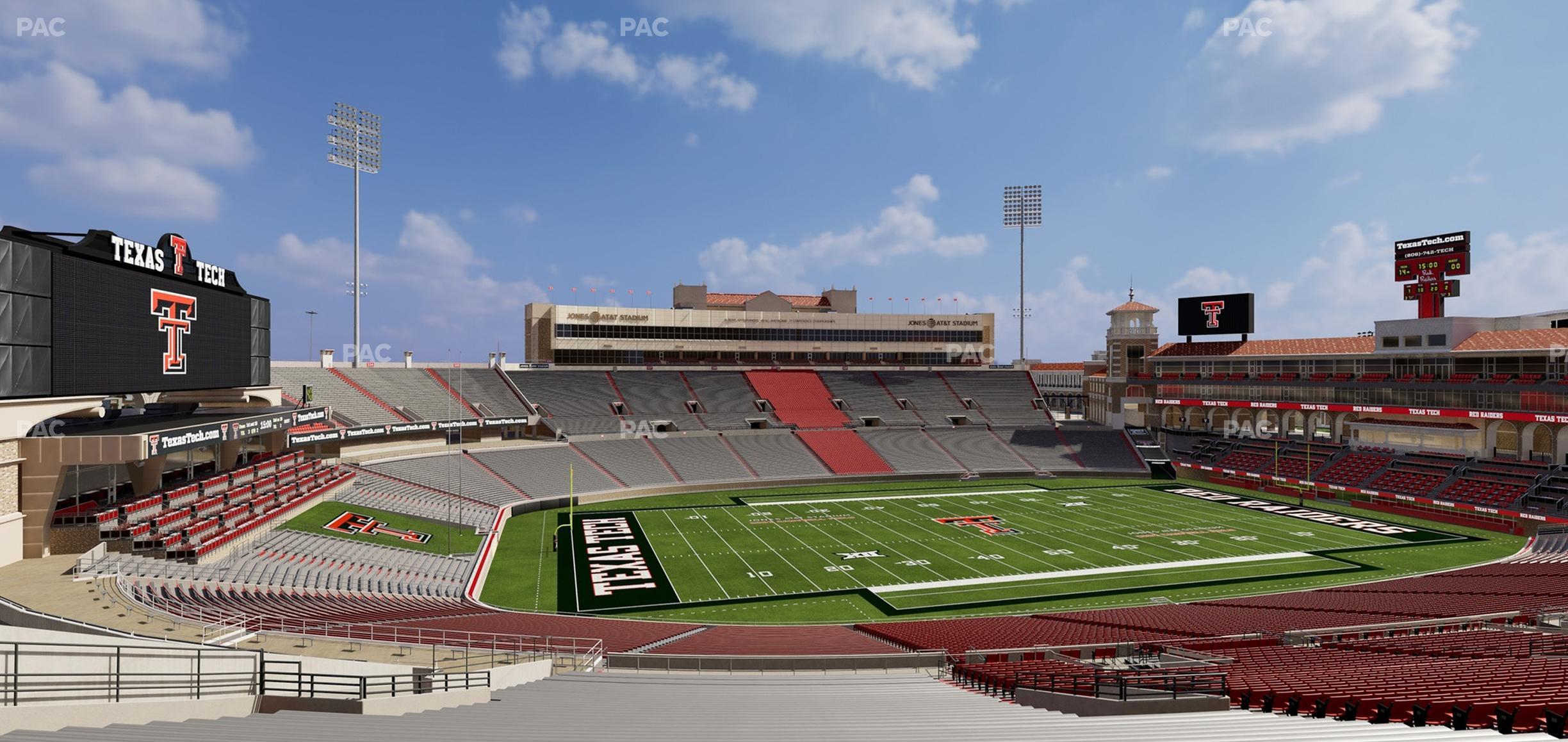 Seating view for Jones AT&T Stadium Section 108