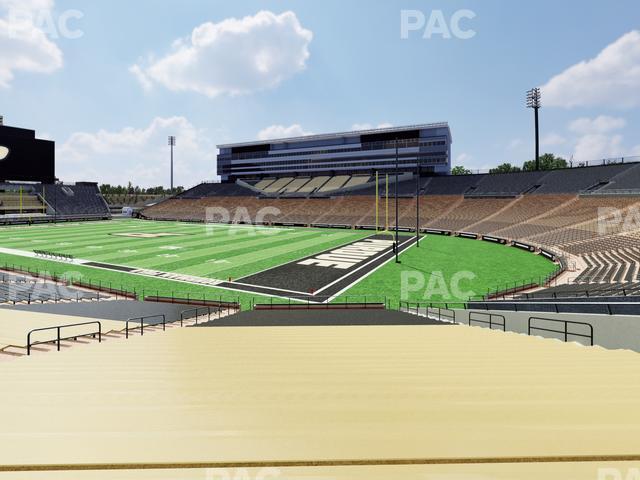 Seating view for Ross Ade Stadium Section 111