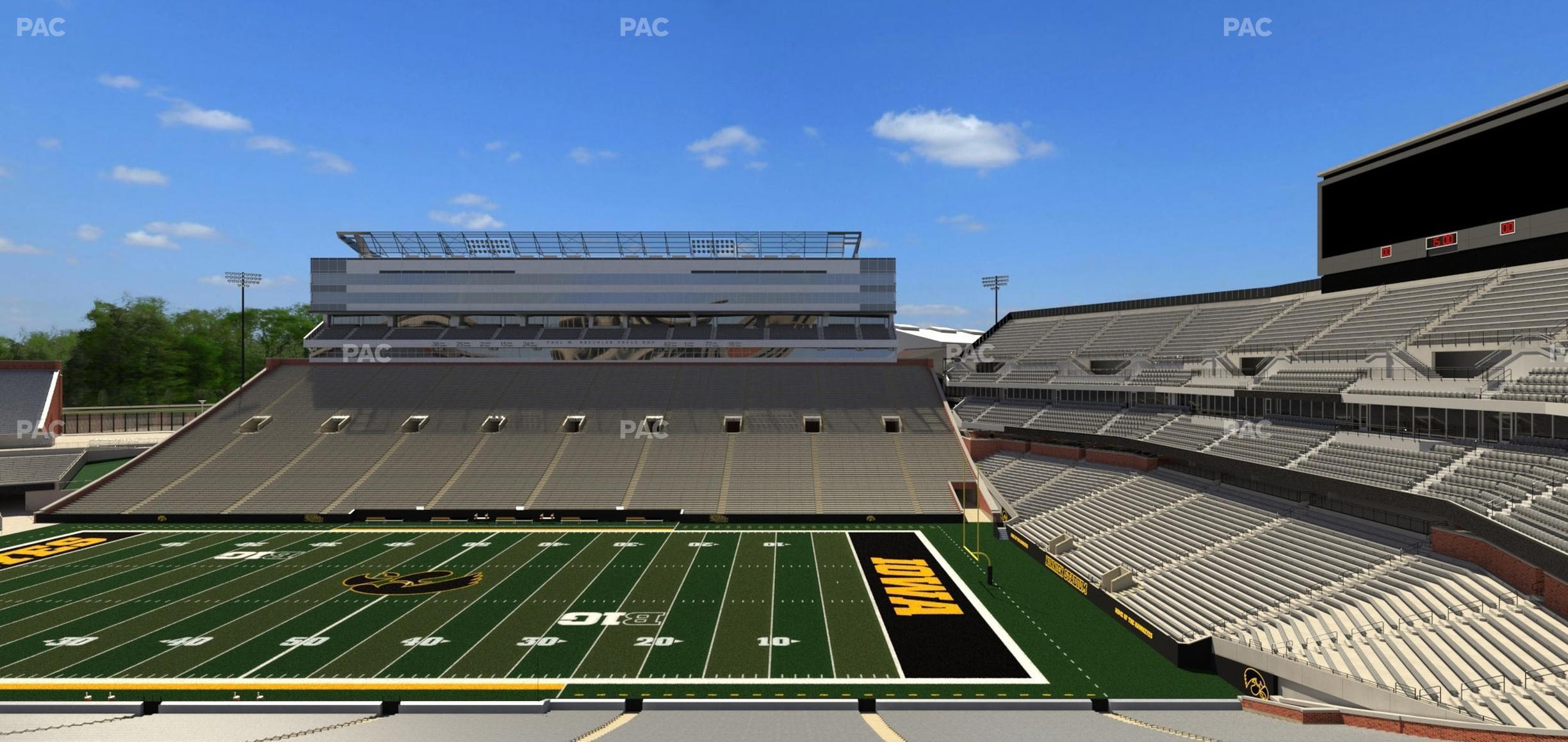 Seating view for Kinnick Stadium Section 103