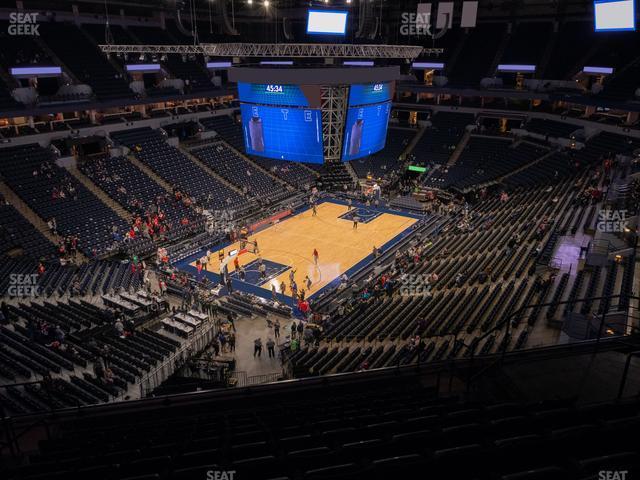 Seating view for Target Center Section 217