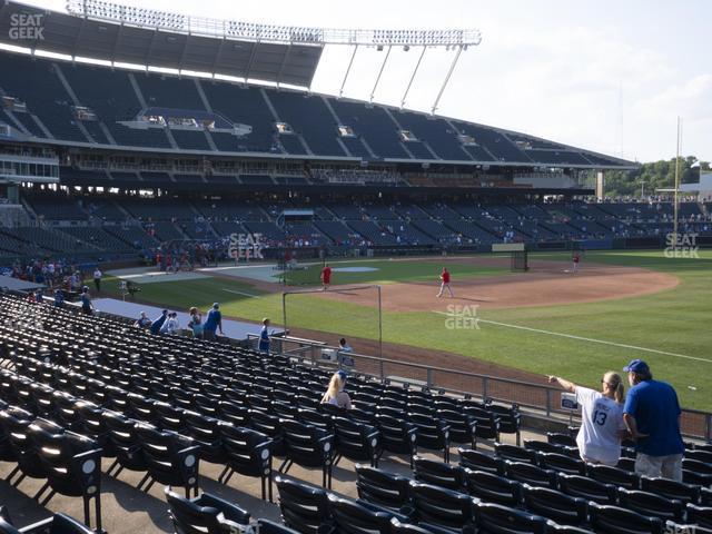 Seating view for Kauffman Stadium Section 141