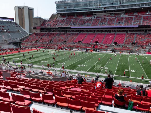 Seating view for Ohio Stadium Section 18 A