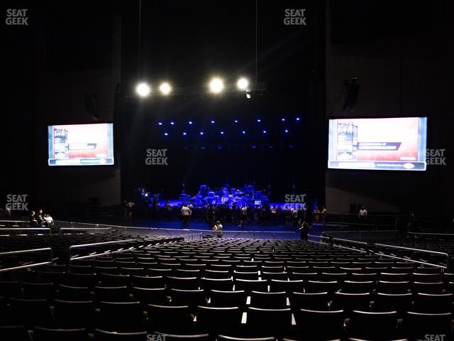 Seating view for Arizona Financial Theatre Section Main Floor Wc 3