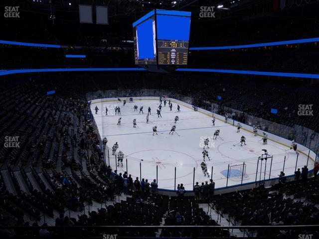 Seating view for Amalie Arena Section 210