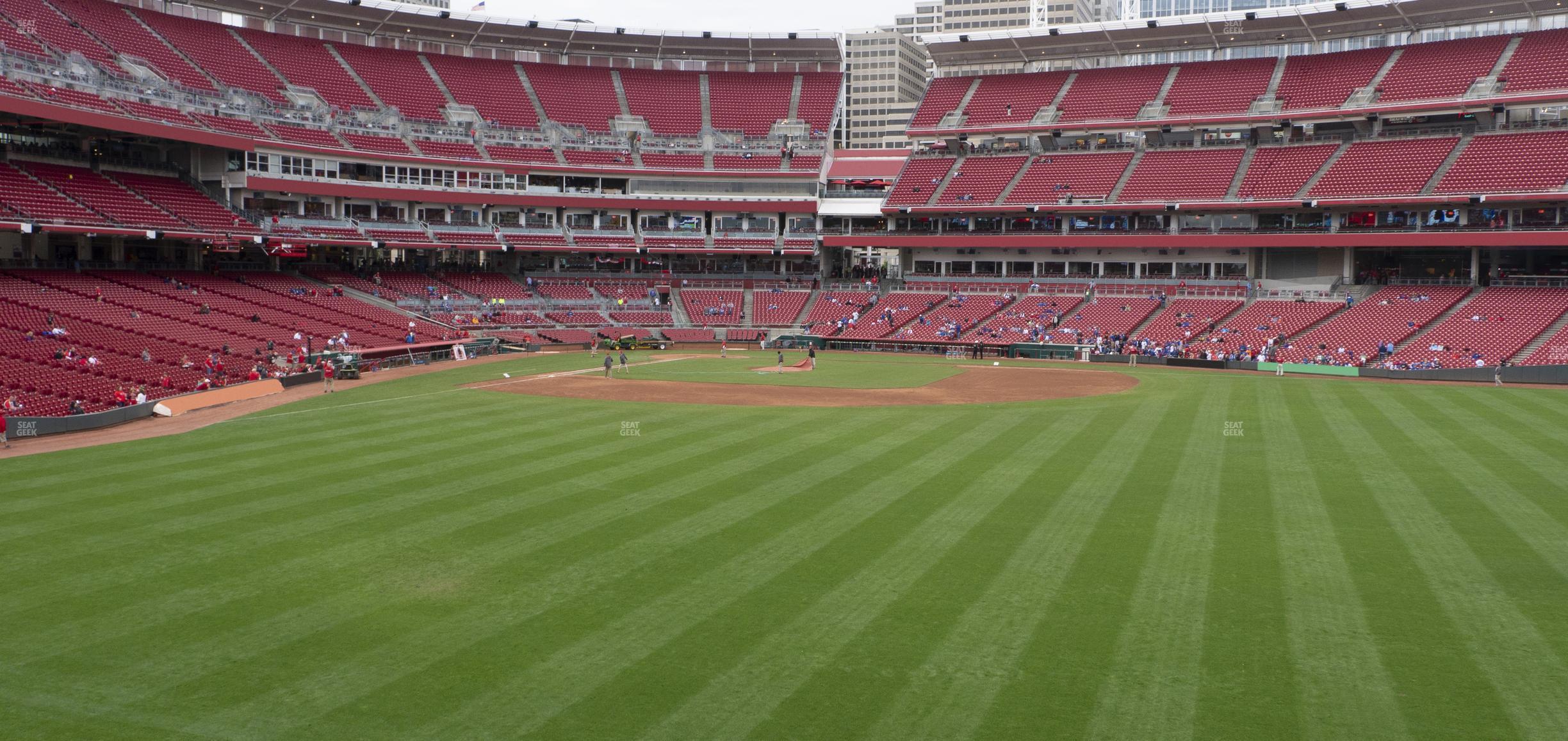 Seating view for Great American Ball Park Section 143