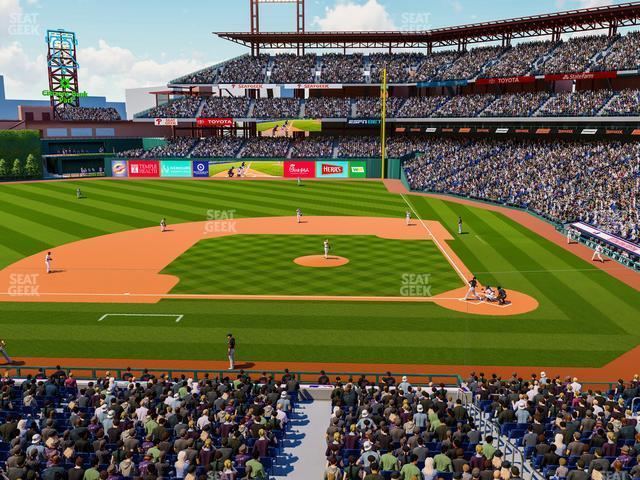 Seating view for Citizens Bank Park Section Suite 23