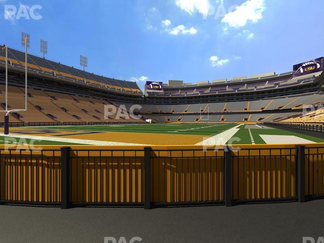 Seating view for Tiger Stadium Section Box 23