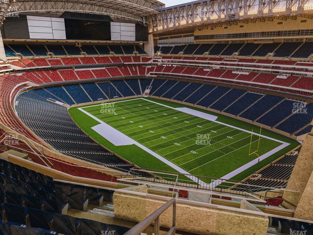 Seating view for NRG Stadium Section 601