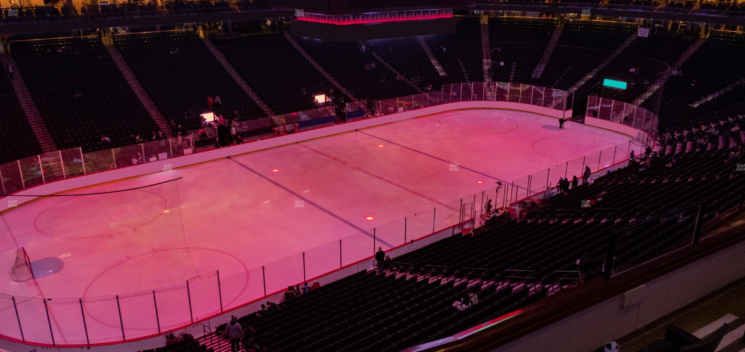 Seating view for Xcel Energy Center Section Club 10