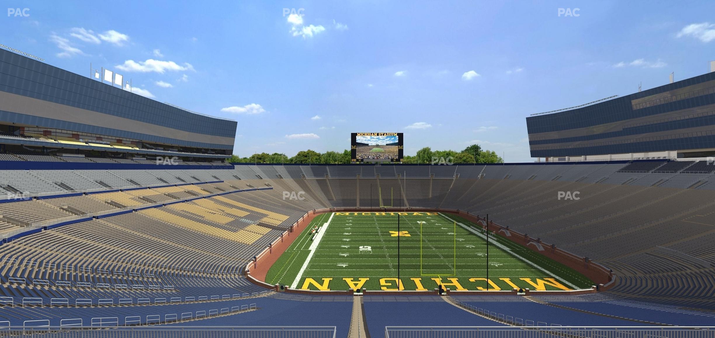 Seating view for Michigan Stadium Section 35