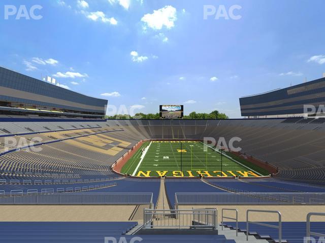 Seating view for Michigan Stadium Section 35