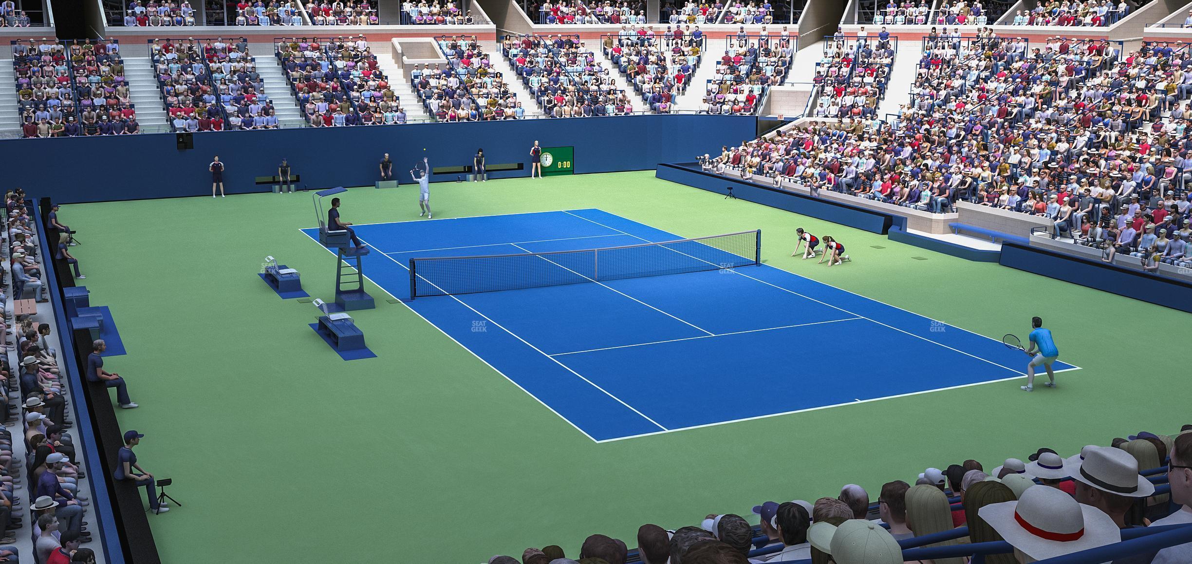 Seating view for Arthur Ashe Stadium Section Suite 144