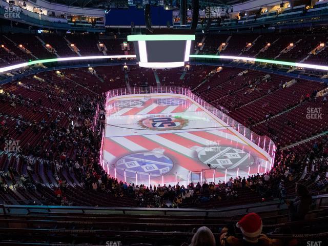 Seating view for Rogers Arena Section 317