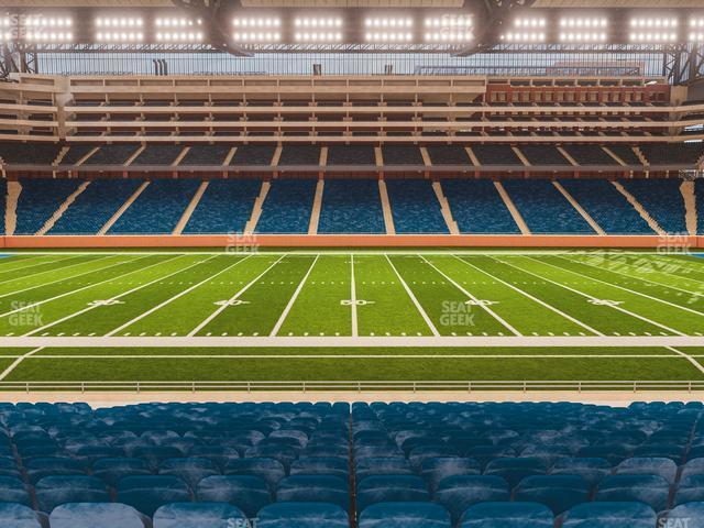 Seating view for Ford Field Section 127