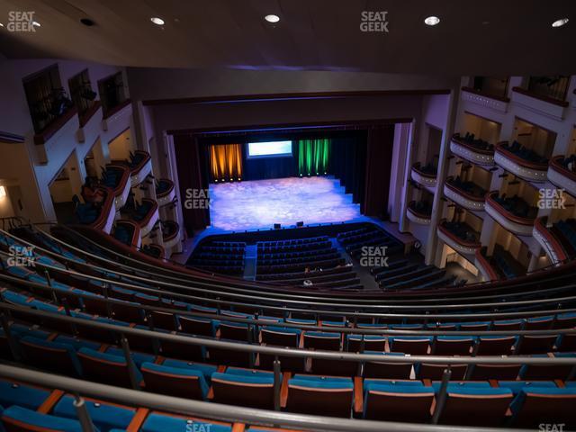 Seating view for Belk Theater at Blumenthal Performing Arts Center Section Balcony Left