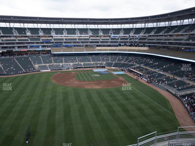 Seating view for Target Field Section 331