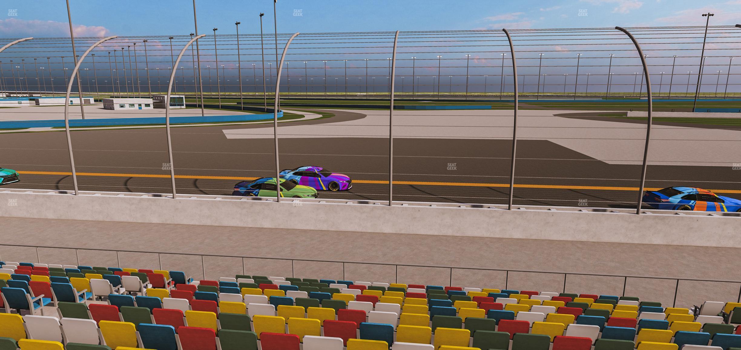 Seating view for Daytona International Speedway Section Front 178