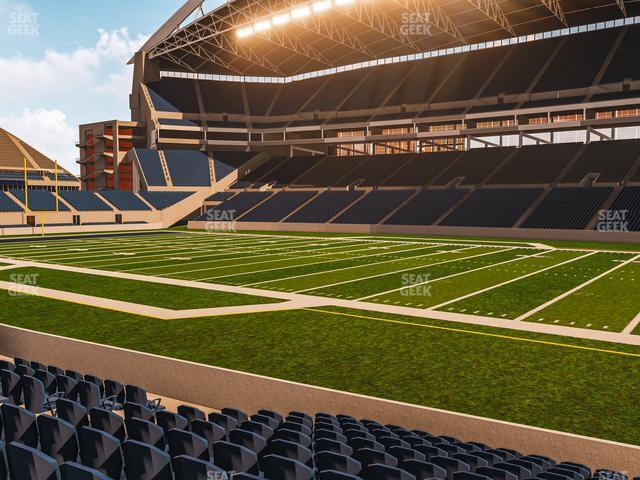 Seating view for Lumen Field Section 132