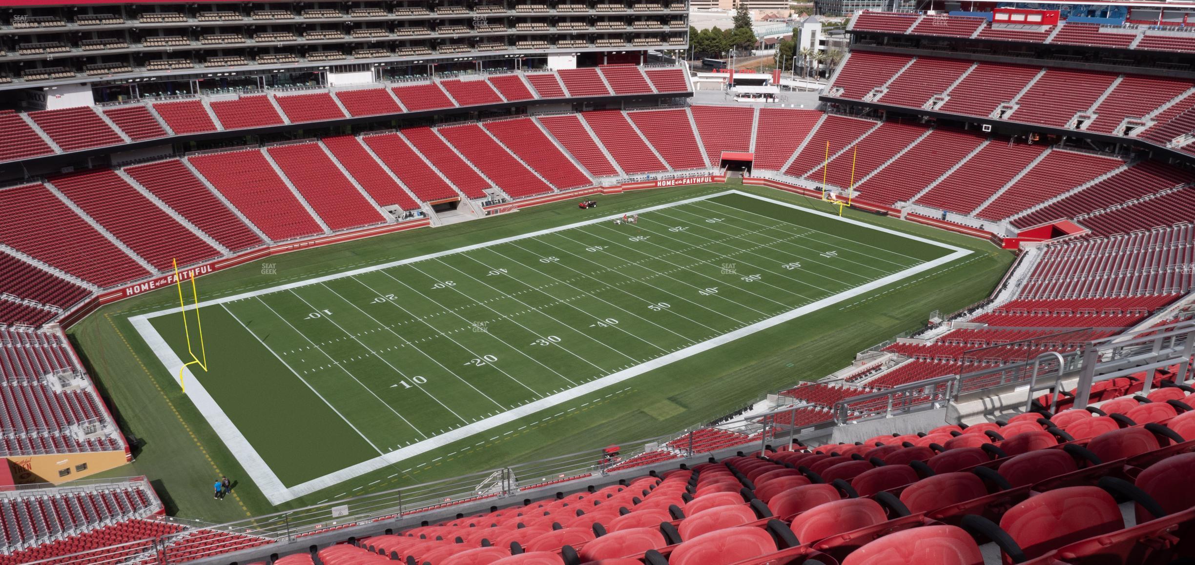 Seating view for Levi's Stadium Section 417