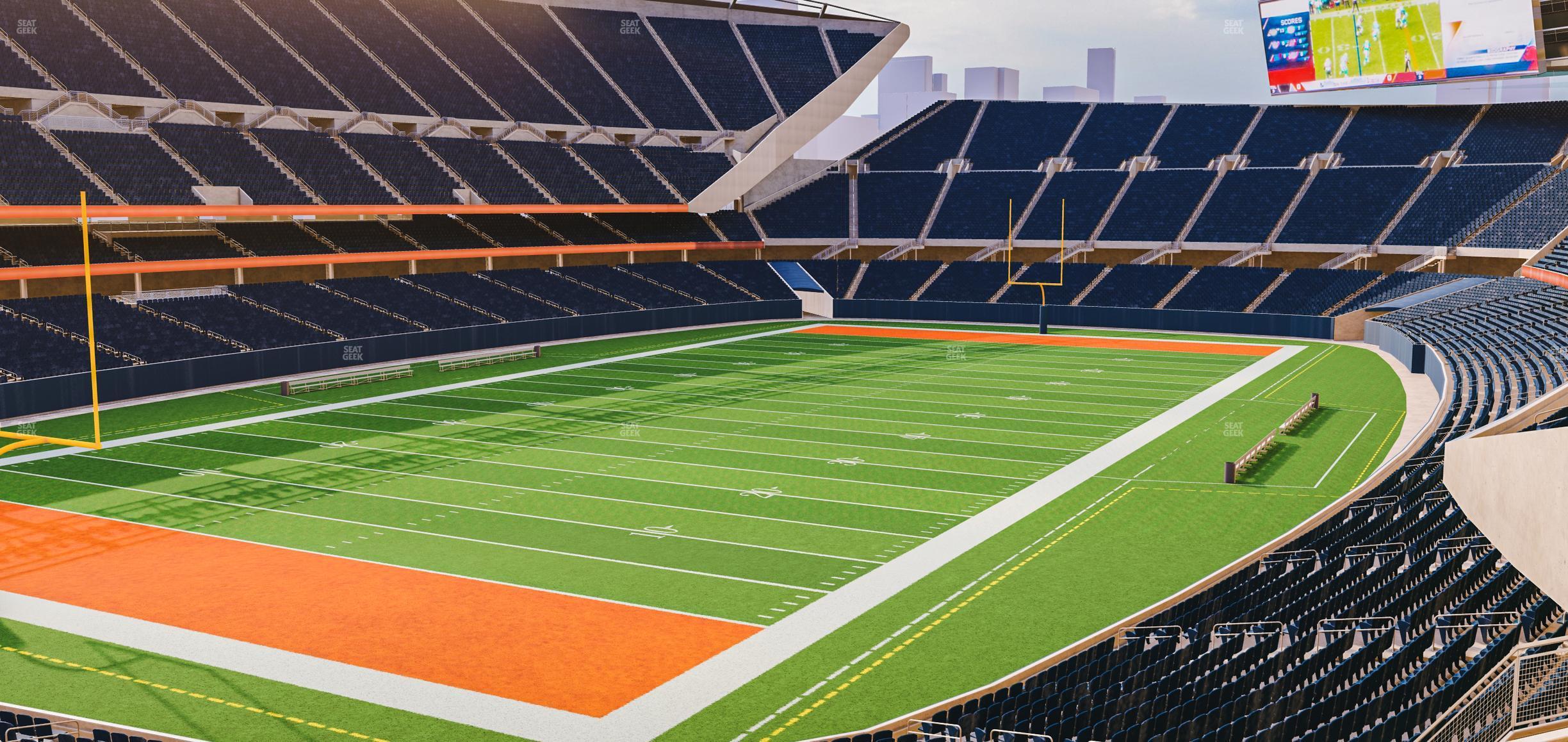 Seating view for Soldier Field Section 218