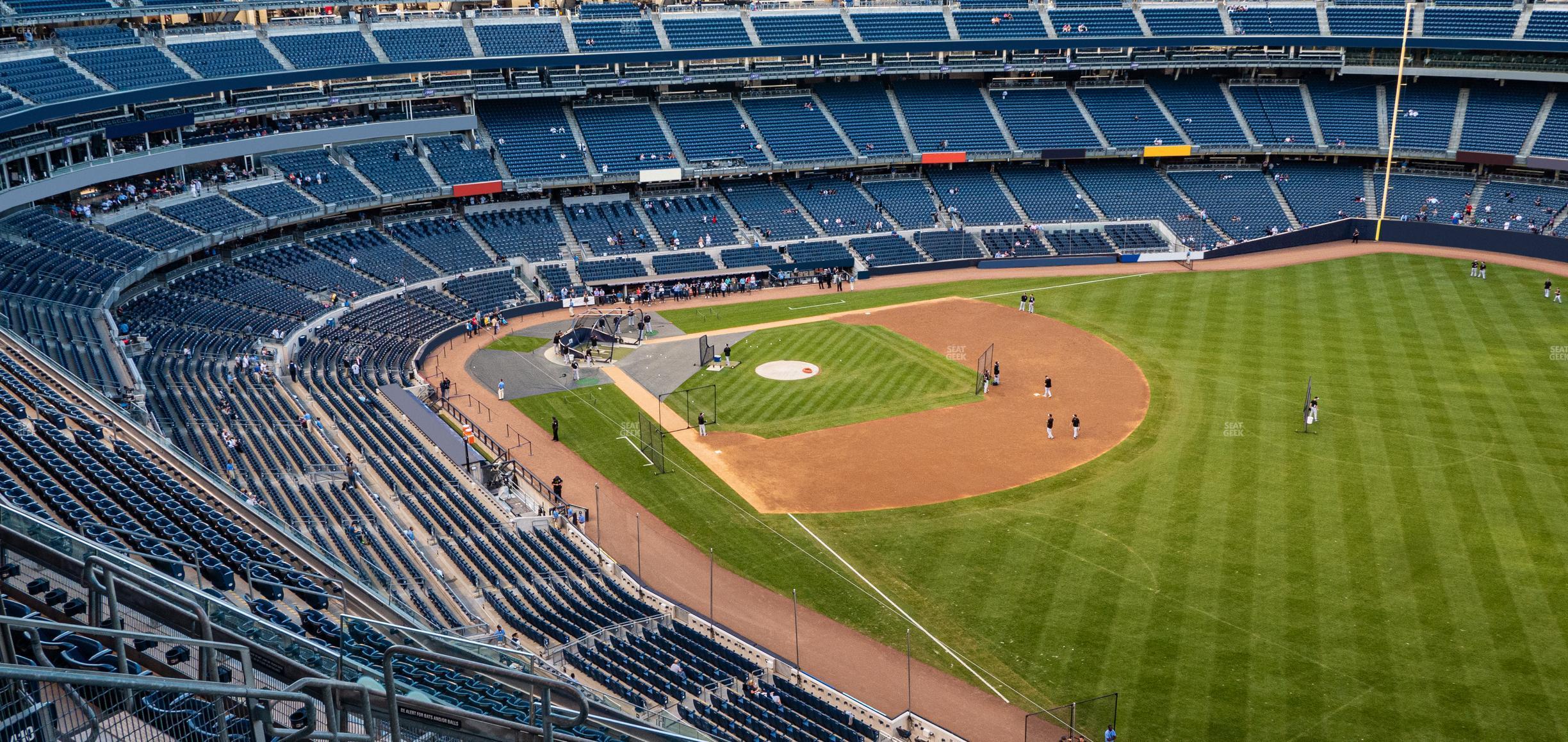 Seating view for Yankee Stadium Section Grandstand Level 409