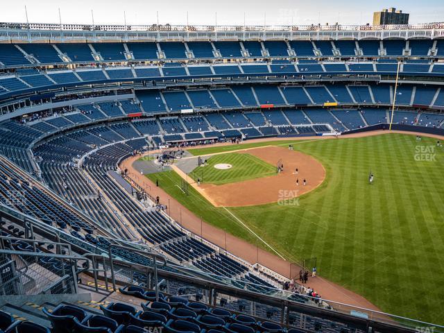 Seating view for Yankee Stadium Section Grandstand Level 409