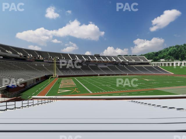 Seating view for Scott Stadium Section 111