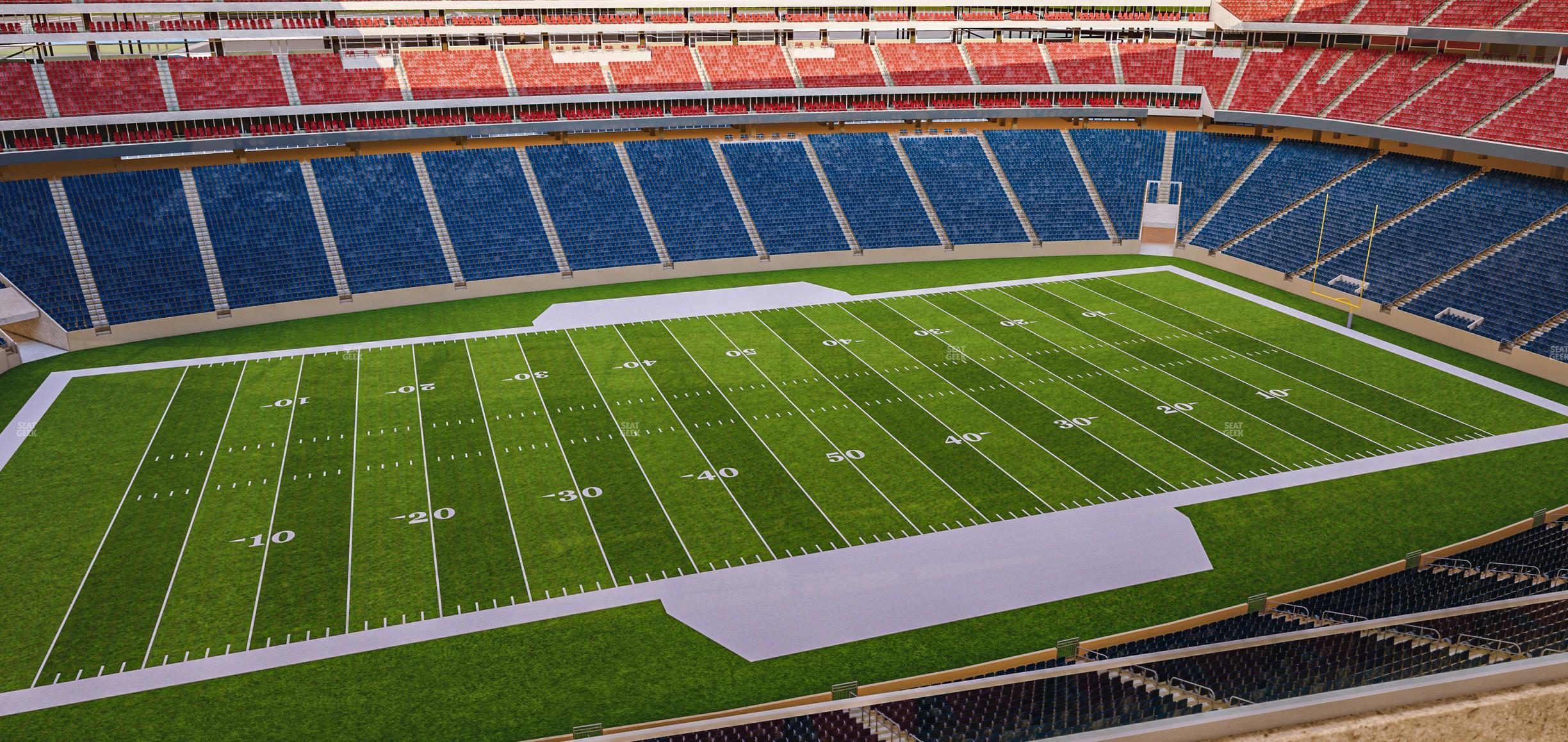 Seating view for NRG Stadium Section 536