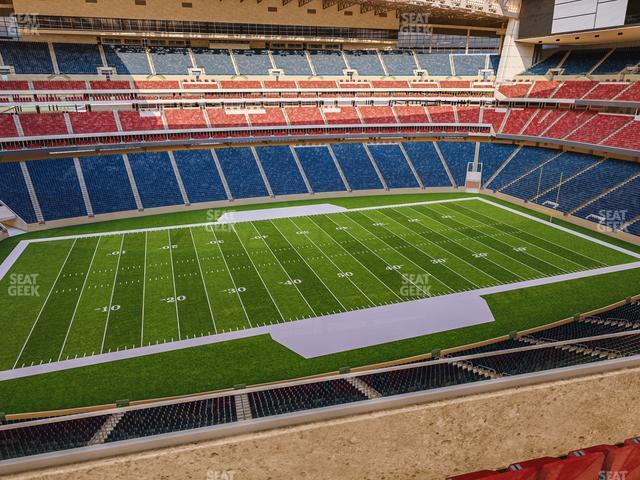 Seating view for NRG Stadium Section 536