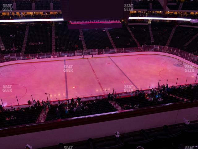 Seating view for Xcel Energy Center Section Club 27