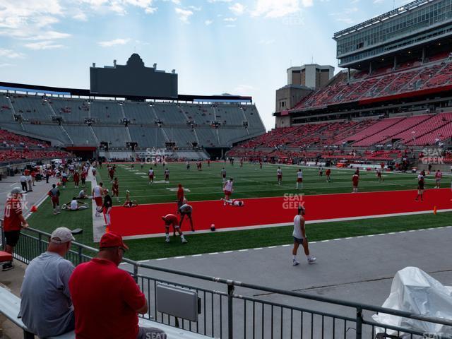 Seating view for Ohio Stadium Section 10 Aa