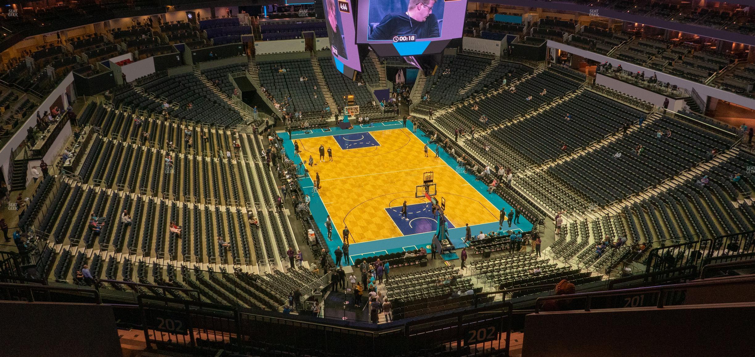 Seating view for Spectrum Center Section 202