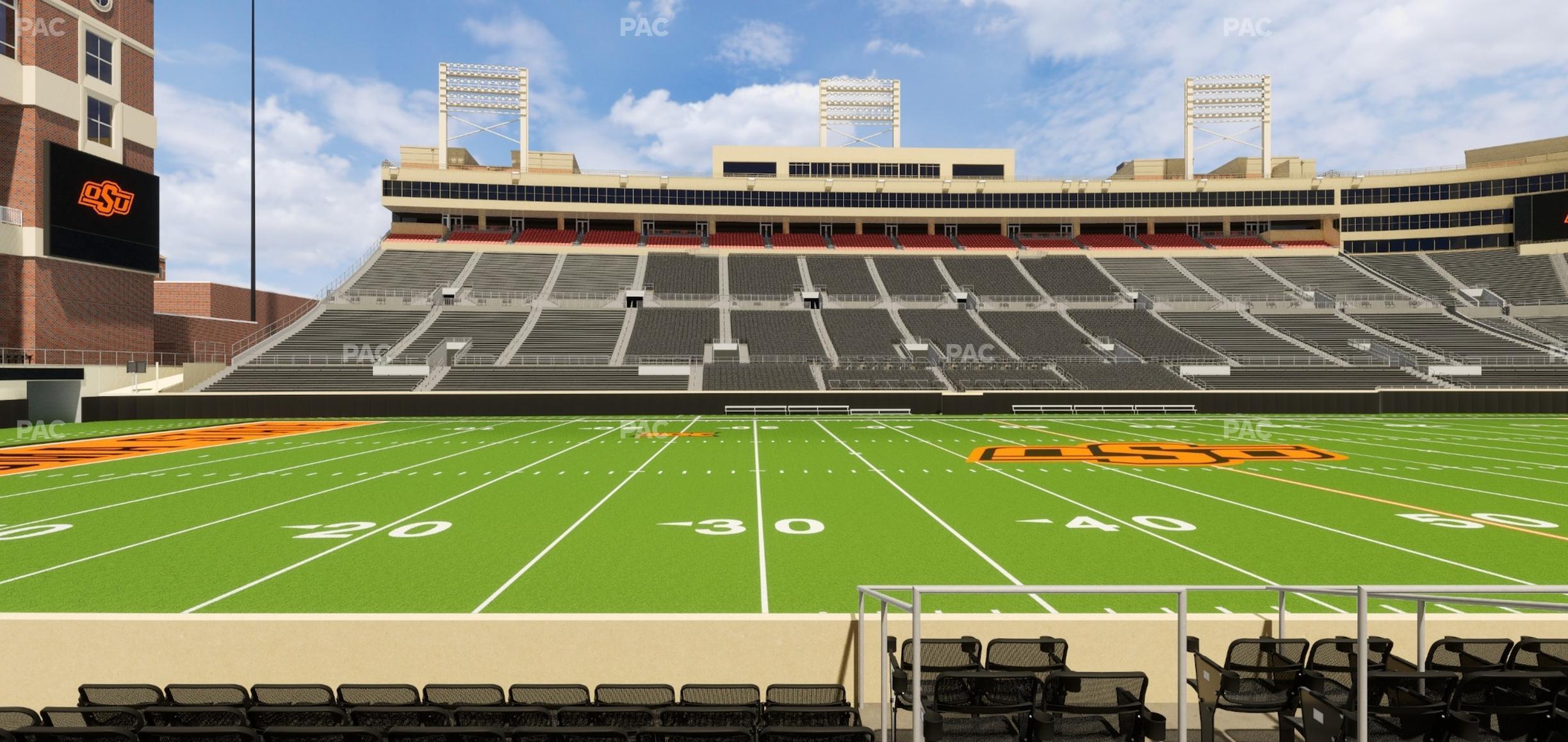 Seating view for Boone Pickens Stadium Section 39